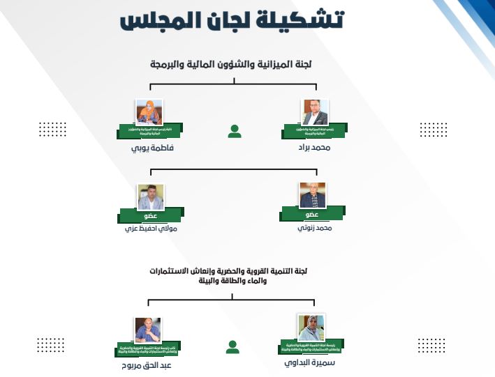 تشكيلة لجان المجلس